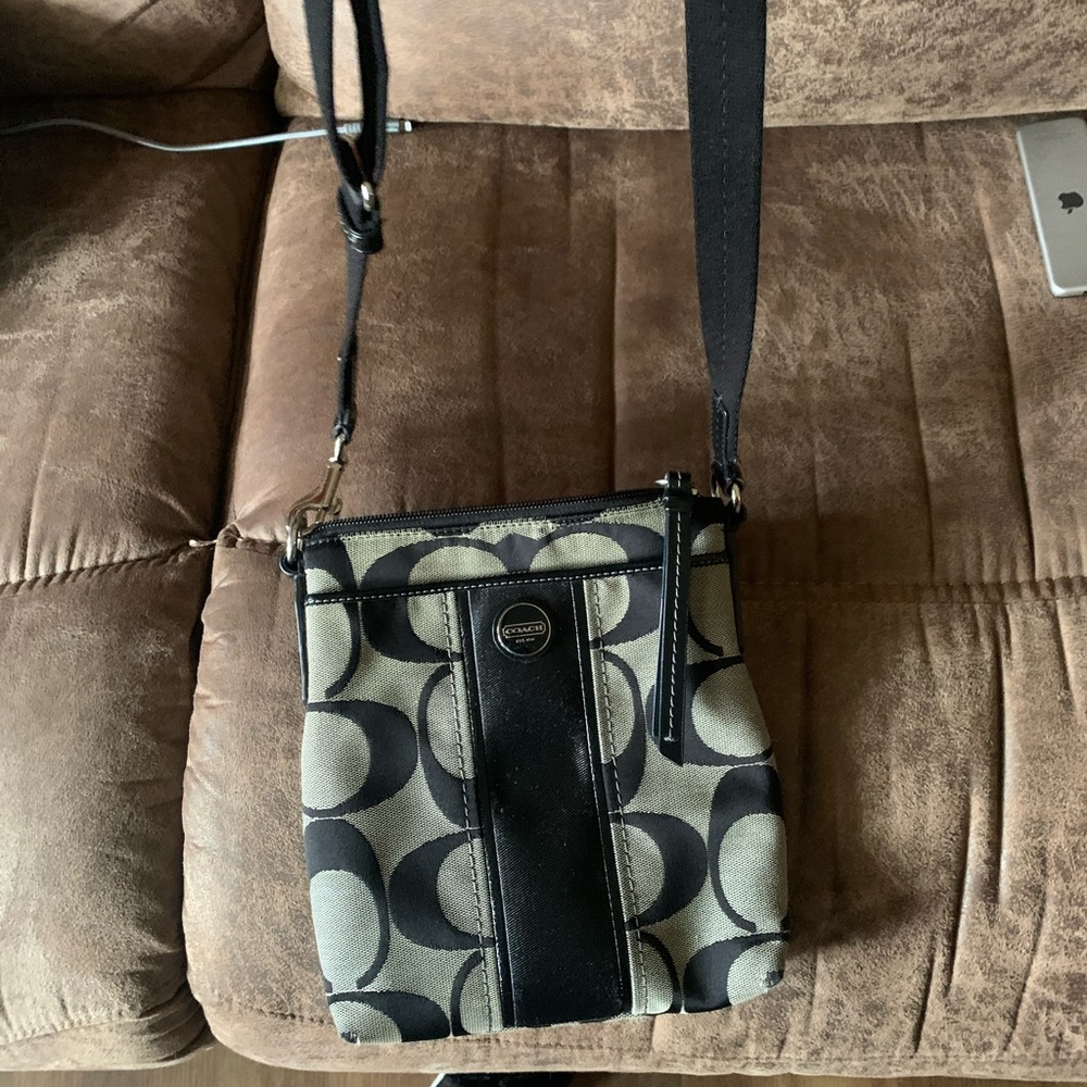 Coach cross body bag